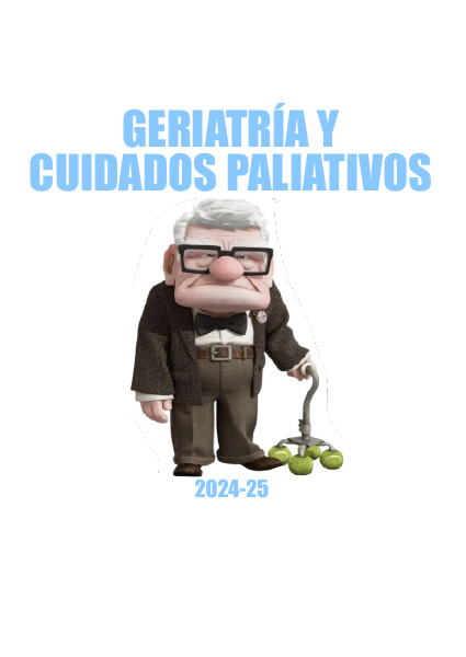 Portada de Geriatría y Cuidados Paliativos