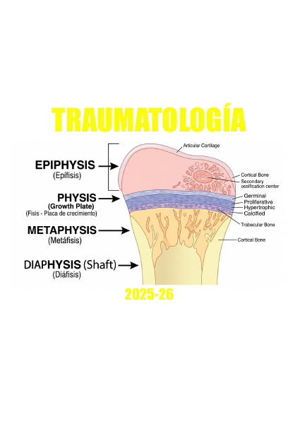 Portada de Traumatología